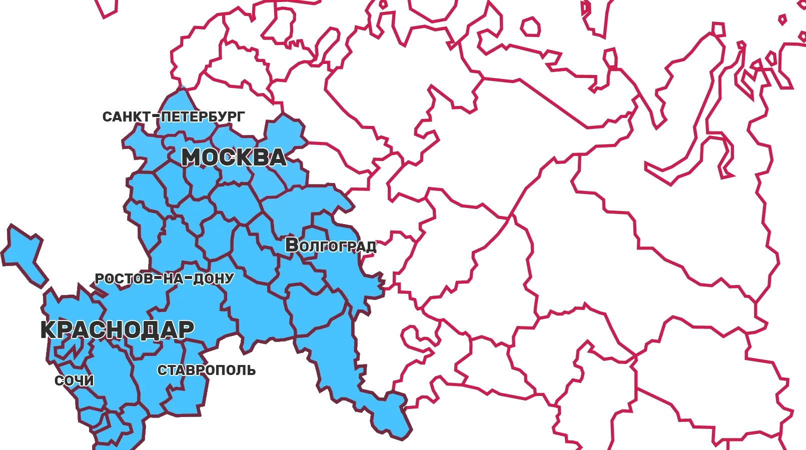 Карта в Отрадной